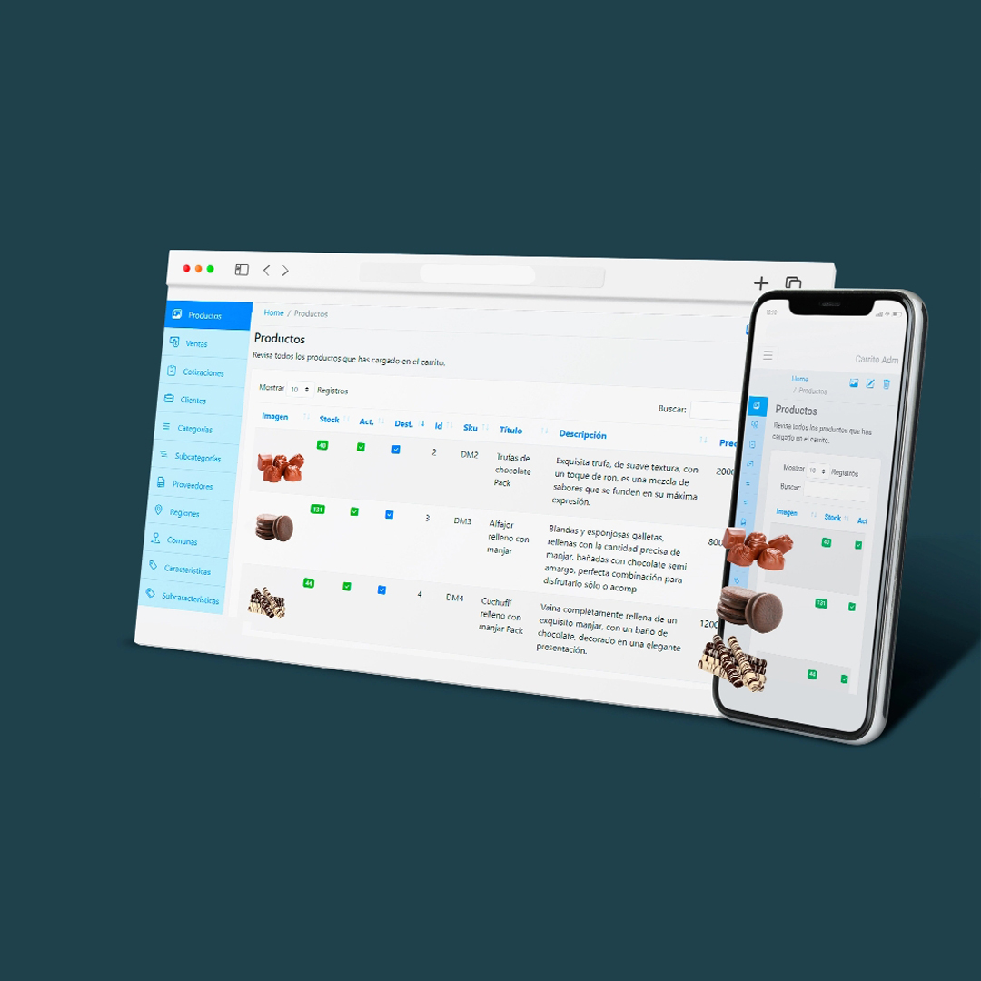 Nuestra App Web eCommerce